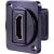 Eagle D-Series Metal Female HDMI Feed Through Connector Plate - view 1