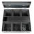 Showtec EventSpot 1600 Q4 RGBW LED Uplighter Set with Charging Case - Silver - view 4