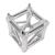Global Truss F34 Multi-Box Corner (No Conicals) - Silver - view 3