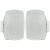 Adastra BH3-W 3-Inch Passive Speaker Pair, IP44, 30W @ 8 Ohms - White - view 1