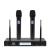 W Audio RM 30T Twin UHF Handheld Radio Microphone System (863.1 Mhz/864.8 Mhz) - view 1