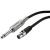 JTS GC-100 4-Pin Mini XLR to 6.3mm Jack Cable - 100cm - view 1