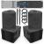 Nexo 2x P+10 Top Boxes, 2x L15 Sub Bass Cabinets, Nexo NXAMP4X2MK2 Controller/Amplifier Inclusive System Package - view 1