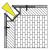 Fluxia Aluminium Flush Mount Plaster-In LED Tape Profile, External Corner 1 metre - view 4