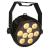Showtec Power Spot 9 Q6 Tour RGBWAUV LED Spot, 9x 12W - view 8