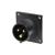 PCE 16A 230V 2P+E Black Appliance Inlet (613-6X) - view 2