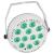 QTX BATPAR-18 RGB LED PARCan, 12x 15W - White - view 2