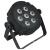 Showtec Compact Par 7 Q4 RGBW LED PARCan, 7x 4W - Black - view 5