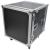 Cobra Case FC200 19-Inch Shock Mount Flight Case with Wheels, 500mm Depth - 12U - view 1