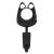 Showgear Grippon Tube Curtain Clamp - Black - view 1