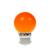 Prolite 1W LED Polycarbonate Golf Ball Lamp, BC Orange - view 1
