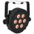 Showtec Compact Par 7 Q4 RGBW LED PARCan, 7x 4W - Black - view 6