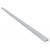 Fluxia AL1-C1709 Aluminium LED Tape Profile, Short 1 metre with Frosted Crown Diffuser - view 2