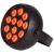 QTX BATPAR-18 RGB LED PARCan, 12x 15W - Black - view 1