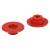 Wentex CURTFIX Curtain Clamp Coloured Ring (Pack of 50) - Red - view 1