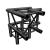 Global Truss F34 PL Stage Black 3 Way 90 Degree Corner (4126-30PL-B) - view 1