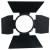Showtec Barndoor for Showtec Act PAR 200 LED PARCan - view 1