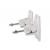 Adastra UM01 Universal Speaker Bracket Pair in White, Adjustable in any direction - view 1