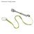 Eller Ergodyne Tool Carabiner Lanyard 107-137cm, Lime - view 2