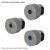 Robolights Grey Smart Socket Set for Single D Type (SSS/1XLR/G) - view 4