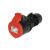 PCE 16A 415V 3P+E Socket Red/Black (214-6sx) - view 1