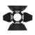 LDR Cetra/Suono/Tempo Fresnel 4-Leaf Barn Door, Black - view 1