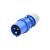 PCE 16A 230V 2P+E Plug (013-6) - view 1