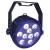 Showtec Power Spot 9 Q6 Tour RGBWAUV LED Spot, 9x 12W - view 9