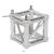 Global Truss F34 Multi-Box Corner (No Conicals) - Silver - view 4