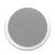 Cloud CVS-C82TW 8 inch 2-way Coaxial Ceiling Speaker, 50W @ 8 Ohm or 100V Line - White - view 1