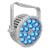Chauvet Pro COLORdash Par H18X M RGBWA-UV LED Wash with C5-X Marine Grade Coating - IP67 - view 1