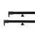 Wentex Pipe and Drape Telescopic Cross Bar, 1.2M to 1.8M - Black - view 4