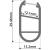 Fluxia AL2-W2915 Aluminium LED Tape Profile, Wardrobe Rail 2 metre - view 4