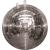 FXLab Professional Silver Mirror Ball with Fibreglass Core, 10mm Facets - 750mm - view 4