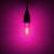 Prolite 4W LED T45 Funky Spiral Filament Lamp ES, Magenta - view 3