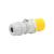 PCE Yellow 16A C Form 110V 2P+E Plug (013-4) - view 2