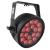 Showtec Compact Par 18 Q4 RGBW LED PARCan, 18x 7W - Black - view 7