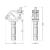 Global Truss Half Coupler to 28mm Spigot (Big Ben) Black (822) - view 2
