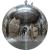 FXLab Professional Silver Mirror Ball with Fibreglass Core, 10mm Facets - 1000mm - view 1