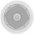 Adastra C5D 5.25 Inch Ceiling Speaker, 40W @ 8 Ohms with Directional Tweeter - White - view 1