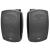 Adastra BH6-B 6.5 Inch Passive Speaker Pair, IP44, 70W @ 8 Ohms - Black - view 1