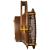 Showtec Edison Vintage 1 Retro DMX LED Light with Dimmer & Wood Grain Housing - view 3