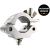 Global Truss Outdoor Rated Half Coupler (823-OD), 500kg - Silver - view 1