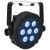 Showtec Compact Par 7 Q4 RGBW LED PARCan, 7x 4W - Black - view 1