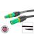 elumen8 95mm Powerlock Male Source to Female Drain Cable, 3M - Earth Green - view 1