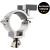 Global Truss Outdoor Rated Narrow Half Coupler (812EASY-OD), 100kg - Silver - view 1
