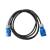 elumen8 Blue PCE 32A Male - 32A Female 1PH 6mm 3C Cable - 75m - view 2