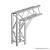 Global Truss F34 PL 2 Way 108 Degree Corner (F34C21-108-800PL) - view 1