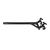 Global Truss Heavy Duty Braced Boom Arm, 750mm - Black - view 2