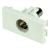 av:link Wall Plate Module - Coaxial Keystone Socket - view 1